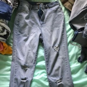 Refuge high waisted skinny jeans